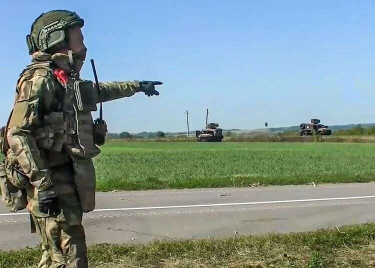 Russia Claims Multiple Strikes Along Kursk’s Front 1 File photo