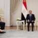 El-Sisi Warns Against Risk Of Gaza War Escalation 12 US Secretary of State, Antony Blinken (L) meets with Egyptian President Abdel Fattah al-Sisi in El-Alamein on August 20, 2024.