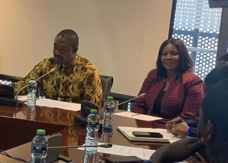 Health Minister Blames Local Contractors for Agenda 111 Delays 1 Dr Bernard Okoe Boye, Minister of Health sitting before members of the Assurance Committee of Parliament