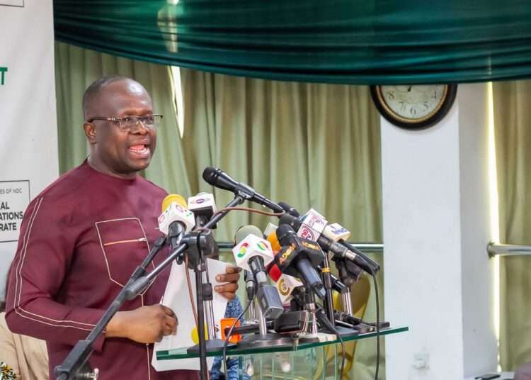 Dr Edward Omane Boamah, Director of IT and Elections of NDC