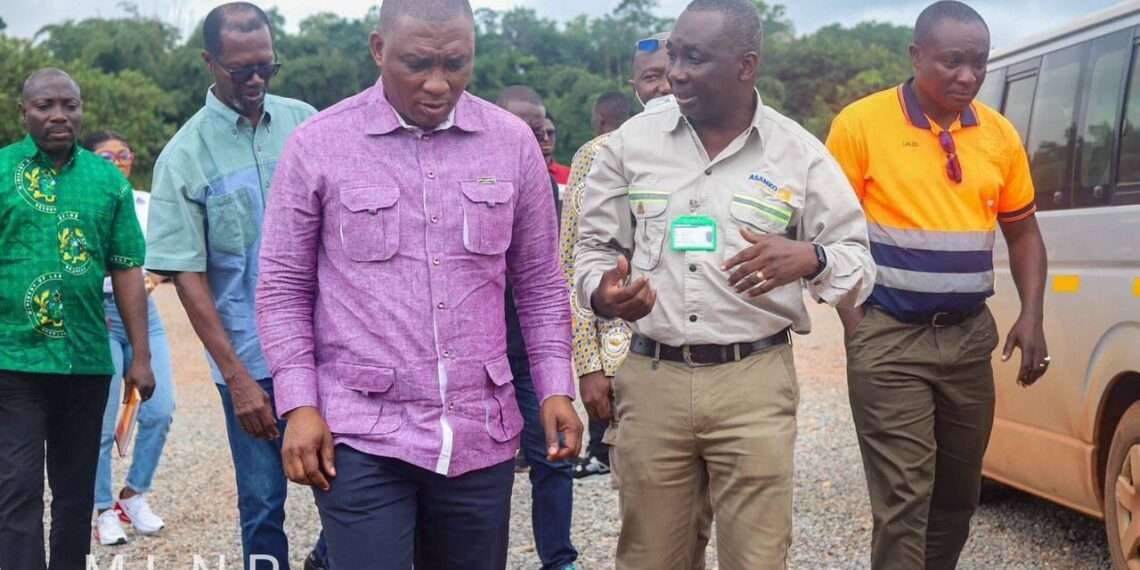 Hon. George Mireku Duker, the Deputy Minister of Lands and Natural Resources