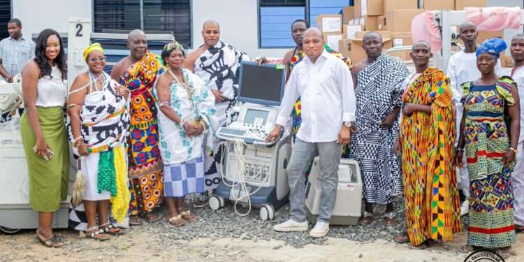 Ablakwa Delivers On Healthcare Promise To Mepe 1 Hon. Samuel Okudzeto Ablakwa the Member of Parliament for North Tongu