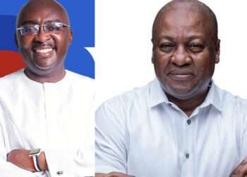 Mahama and Bawumia in a Horse Race in the Northern Regions 3 Vice President Dr Mahamudu Bawumia, NPP Flagbearer and Former President John Dramani Mahama, NDC Flagbearer