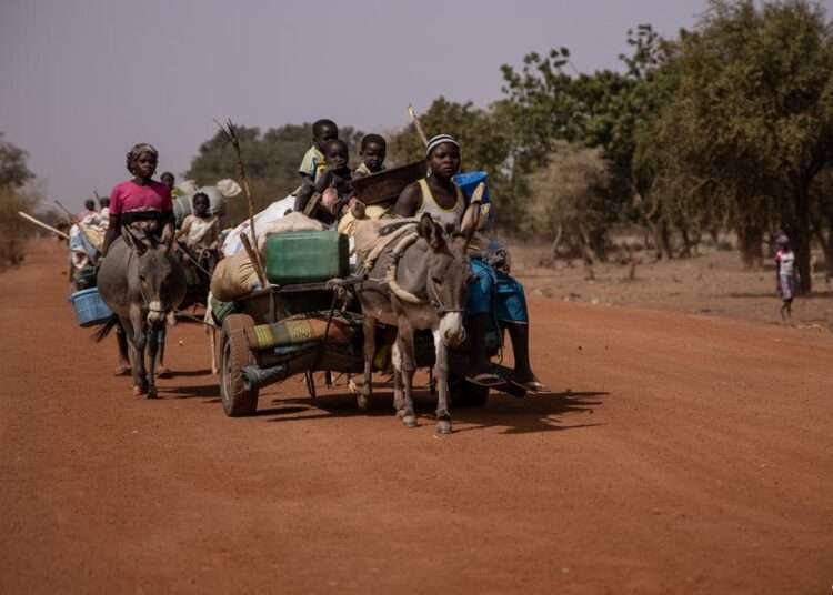 Burkinabe Demand Justice After Deadly Barsalogho Massacre 1 The jihadist insurgency has forced people to flee from Barsalogho to Kaya