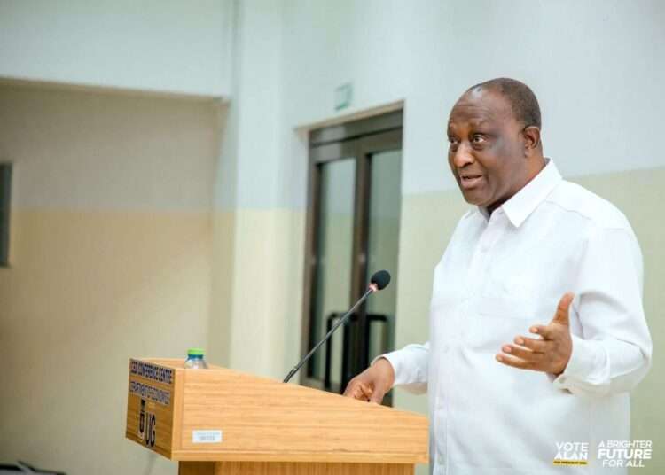 Alan Urges Ghanaians to Choose Substance Over Rhetoric in December Election 1 Alan Kyerematen, leader of the Movement for Change (MFC)