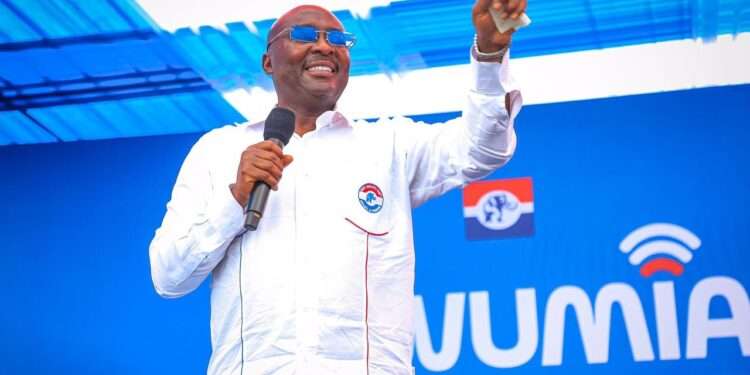 Bawumia Urges Ghanaians to Vote for a “Brand-New Tear Rubber President” 1 Dr. Mahamudu Bawumia, Vice President