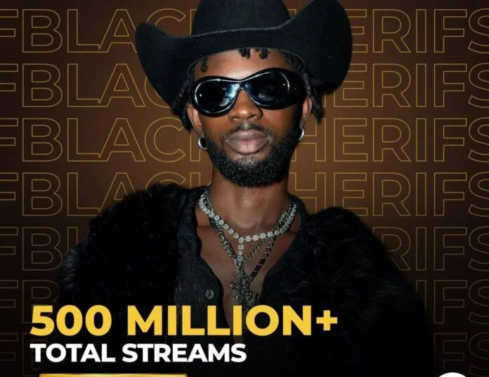 Black Sherif Becomes First Ghanaian Artist to Surpass 500 Million Streams on Boomplay 1 Black Sherif