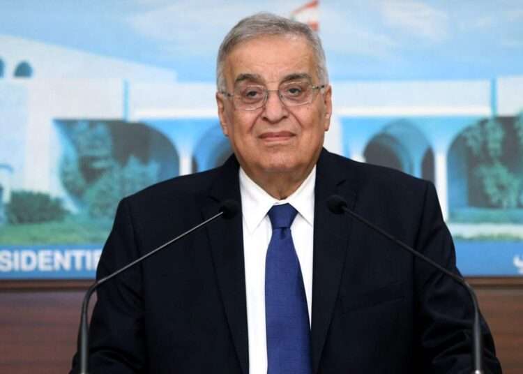 Lebanon Expresses Support For Renewed Ceasefire Push 1 Bou Habib, Foreign Minister of Lebanon.