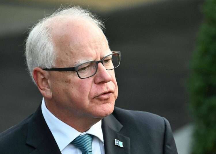 Tim Walz, Governor of Minnesota.