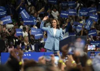 U.S Vice President, Kamala Harris.