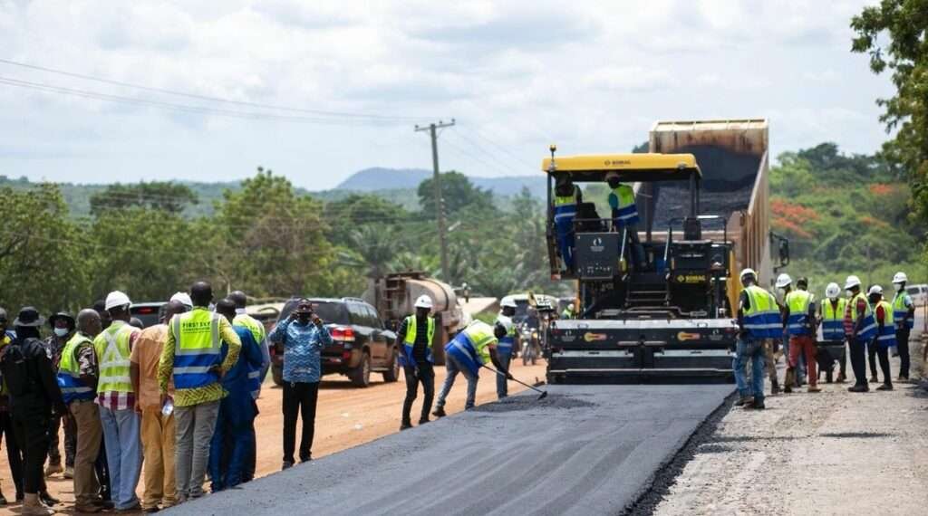 Relief for Eastern Corridor Road Users: Manasseh Commends Government 1 Some parts of the Construction of the Eastern Corridor Road Projects are progressing steadily.
