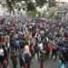 Kenyan return to the streets