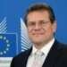 Maroš Šefčovič at his first meeting with the new EU leaders