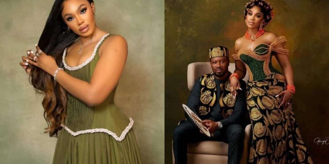 Sharon Ooja and her husband, Ugo Nwoke