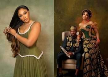 Sharon Ooja and her husband, Ugo Nwoke