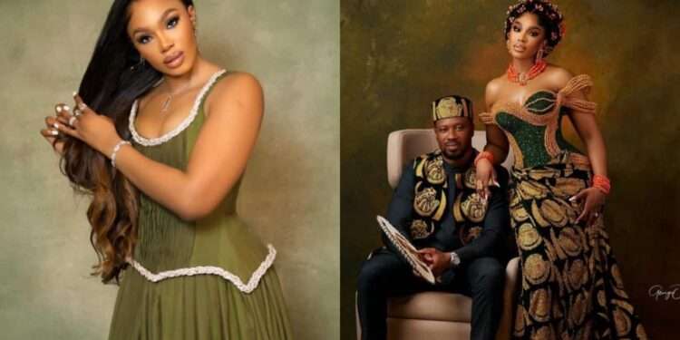 Sharon Ooja and her husband, Ugo Nwoke
