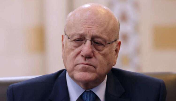 Lebanon's caretaker Prime Minister, Najib Mikati.