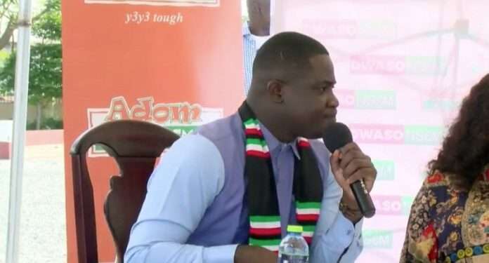 NDC's PC Vows to Unseat MP of Abuakwa South 1 Mr. Nana Addo-Aikins Jnr, NDC parliamentary candidate for the Abuakwa South Constituency