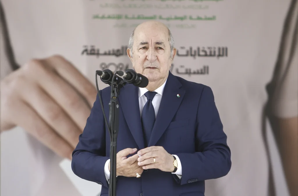 Algerian president