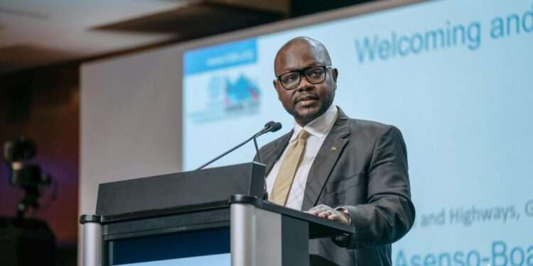 Ghana's Roads Minister Touts Government’s Infrastructure Success at Global Conference 1 Hon. Francis Asenso Boakye, Ghana’s Minister of Roads and Highways and Member of Parliament for Bantama Constituency