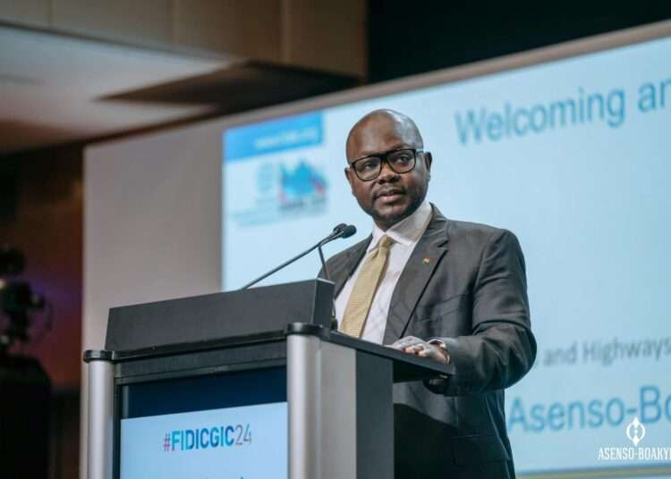 Hon. Francis Asenso Boakye, Ghana’s Minister of Roads and Highways and Member of Parliament for Bantama Constituency