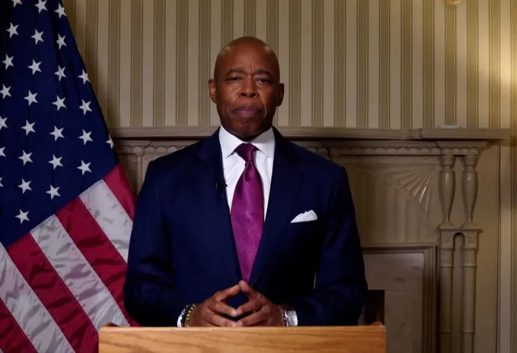 New York City Mayor, Eric Adams.