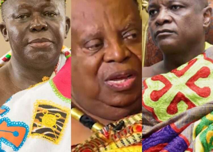 Silent Power of Chiefs in the Fight against Galamsey Menace 1 Some Influential Chiefs in Ghana