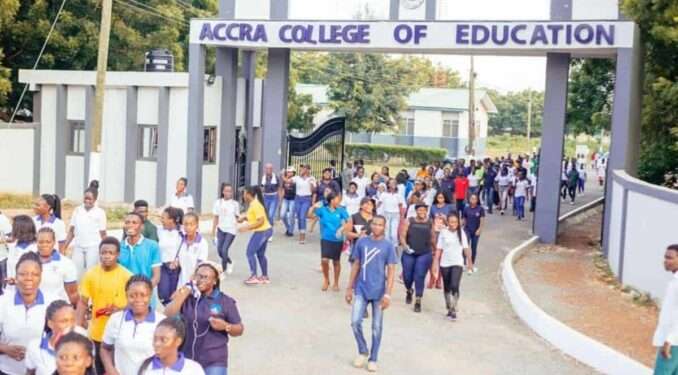 Accra College of Education, CETAG strike