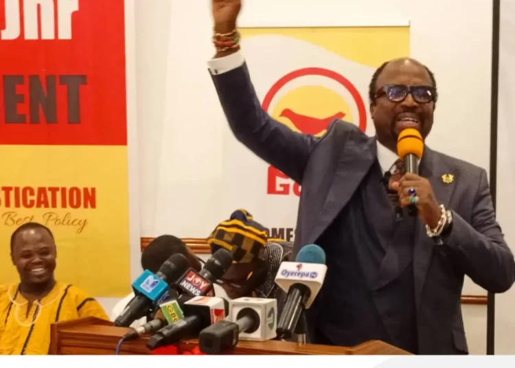 Dr. Daniel Augustus Lartey Jnr.  Presidential Candidate of the Great Consolidated Popular Party (GCPP)