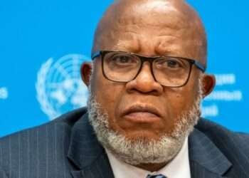 Dennis Francis, President of the 78th session of the General Assembly meets the media as his tenure as President comes to an end.