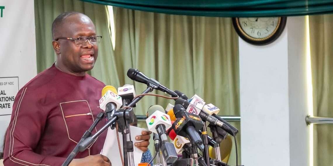 NDC Demands Forensic Audit of Voters Register over System Flaws 1 Dr Edward Omane Boamah, Director of IT and Elections for NDC