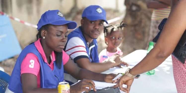 Voters Register, Bedrock of Credible, Fair and Transparent Elections 1 EC Officials facilitating electoral process