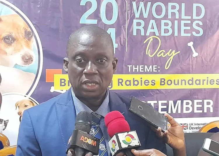 Rise in Rabies Cases in Ghana; A Lack of Pet Vaccination 1 Dr. Emmanuel Allegye-Cudjoe Chief Veterinary Officer at the Veterinary Services Department
