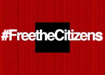 FreeTheCitizens protestors