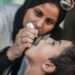 First Phase Of Vaccination Drive In Central Gaza Complete 12 A child in Gaza receives oral drops of the polio vaccine.