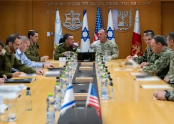 Israel Presents US Military Chief With Operational Plans In Lebanon 1 US CENTCOM chief Michael Kurilla meets with Israeli military chief Herzi Halevi in Israel on Monday, September 9, 2024.