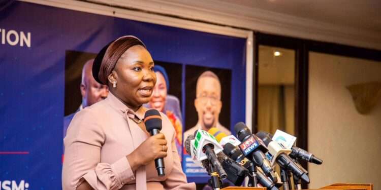 Information Minister Cites Bawumia’s Unblemished Record 1 Hon. Fatimatu Abubakar, Information Minister