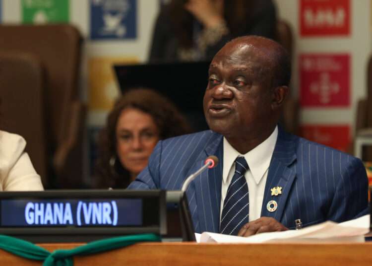 Ghana to Present Third VNR at 2025 UN Forum 1 Professor George Gyan-Baffour, Chairman of NDPC