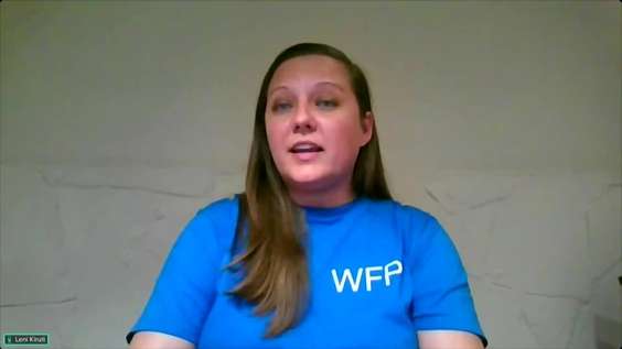 Leni Kinzli a WFP communications officer