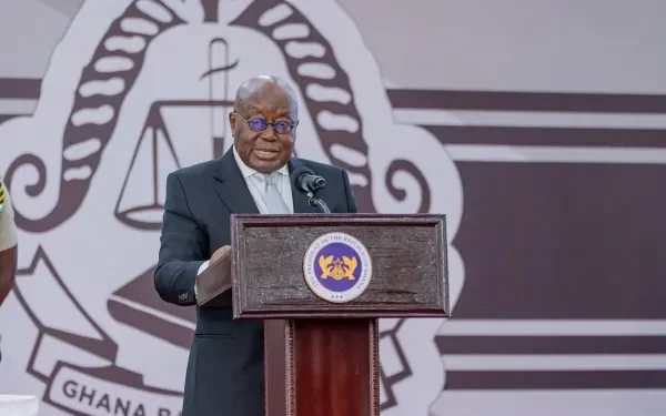 President’s Call for Parents to Send their Wards to Private Schools Raises Concern 1 President Akufo-Addo speaking at the 2024 Bar Conference held in KNUST, Kumasi