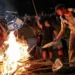 Tides of Discontentment Surge Over Netanyahu’s Military Tactics 12 Protesters block the main road in Tel Aviv as anger surged after the death of six captives in Gaza.