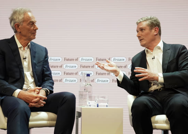 Tony Blair Urges Starmer to Ignore Social Media Attacks 1 Tony Blair and Keir Starmer