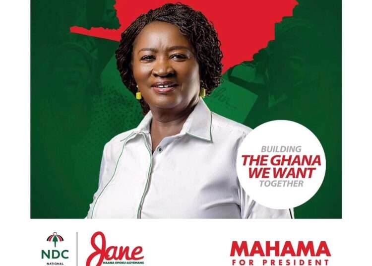 Prof. Jane Naana Opoku-Agyemang, Running Mate of the National Democratic Congress (NDC)
