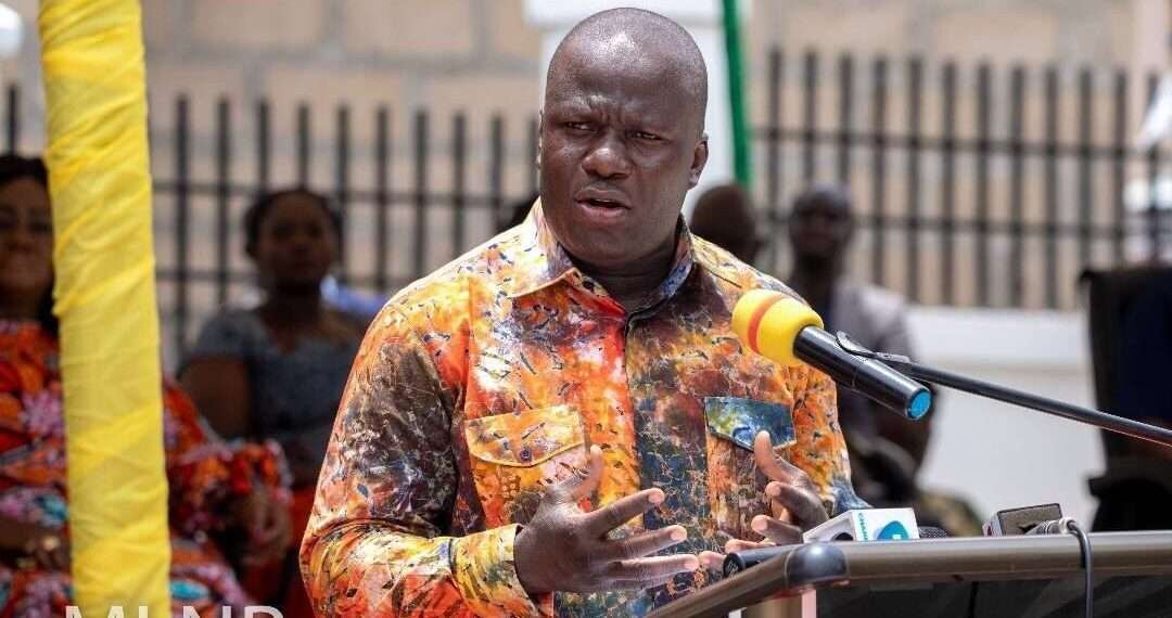 Minerals Commission Gets Ultra-Modern Office in Bibiani 1 Hon. Samuel A. Jinapor, Minister for Lands and Natural Resources