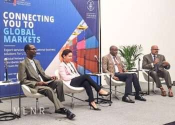Mr. Benjamin Aryee at a panel discussion