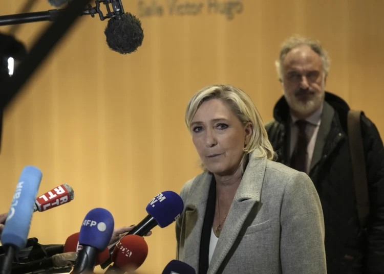 Marine Le Pen And Other RN Figures Go On Trial 1 Marine Le Pen Handed Five-Year Ban On Running For Public Office