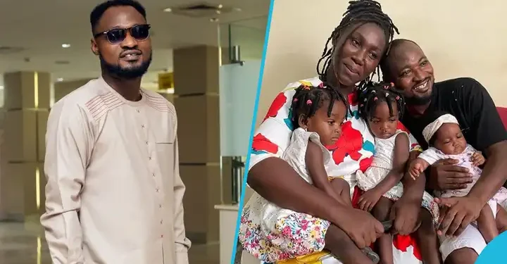 Funny Face with his ex-partner, Vanessa Nicole and their three children