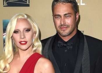 Lady Gaga and her fiancé, Michael Polansky