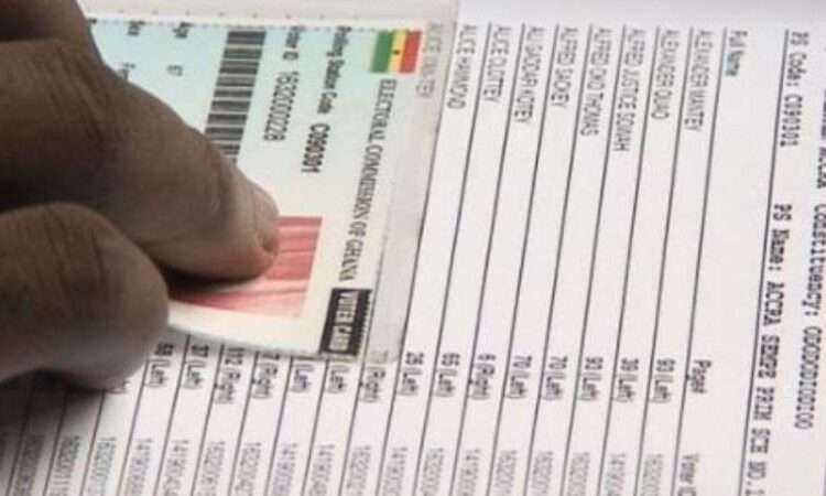 Ghana Voter Register