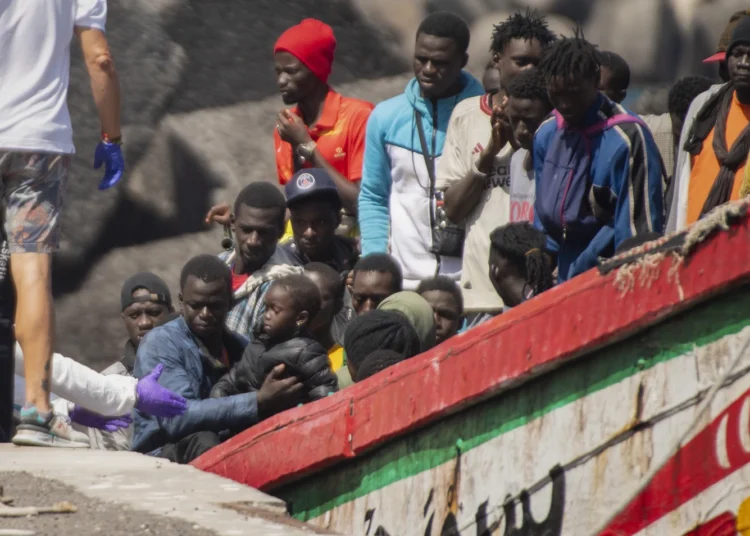Migration To EU Drops Amid Anti-immigration Calls 1 Migrants in an overcrowded boat